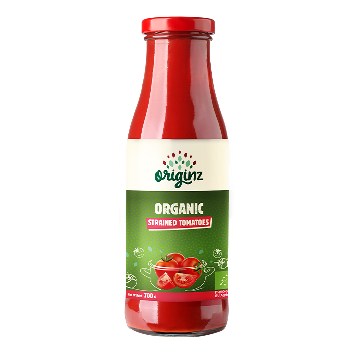 Organic Strained Tomato Sauce