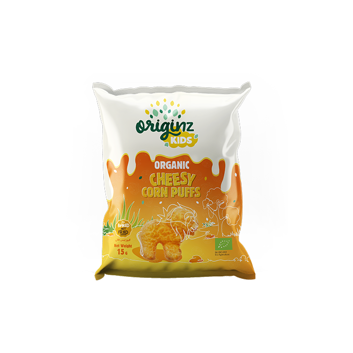 Organic Cheesy Corn Puffs