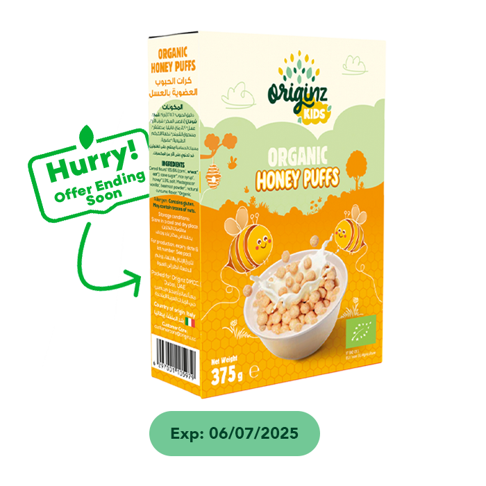 Organic Honey puffs