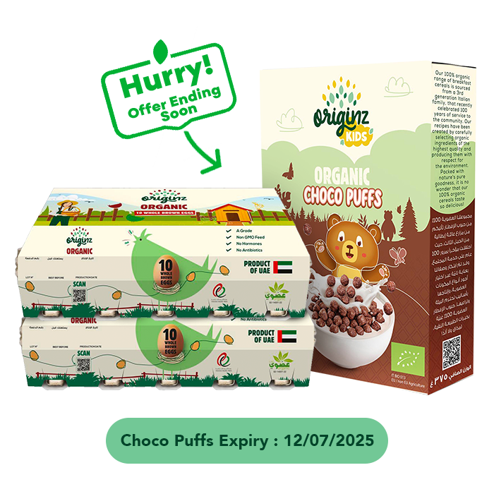 2 Eggs + 1 Choco puffs Combo