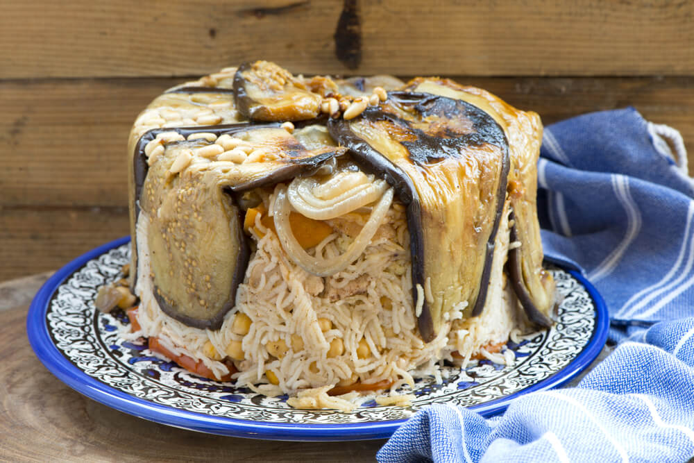 Grandma’s Famous Vegetarian Makloobeh